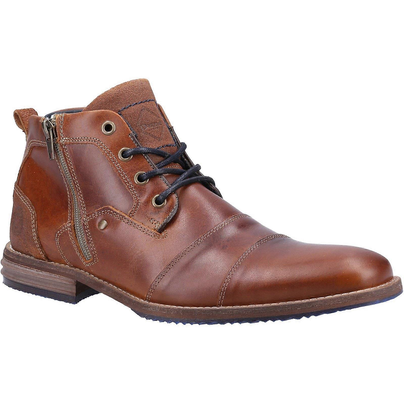 Dune Captains Tan Leather Male Mens Boots-12
