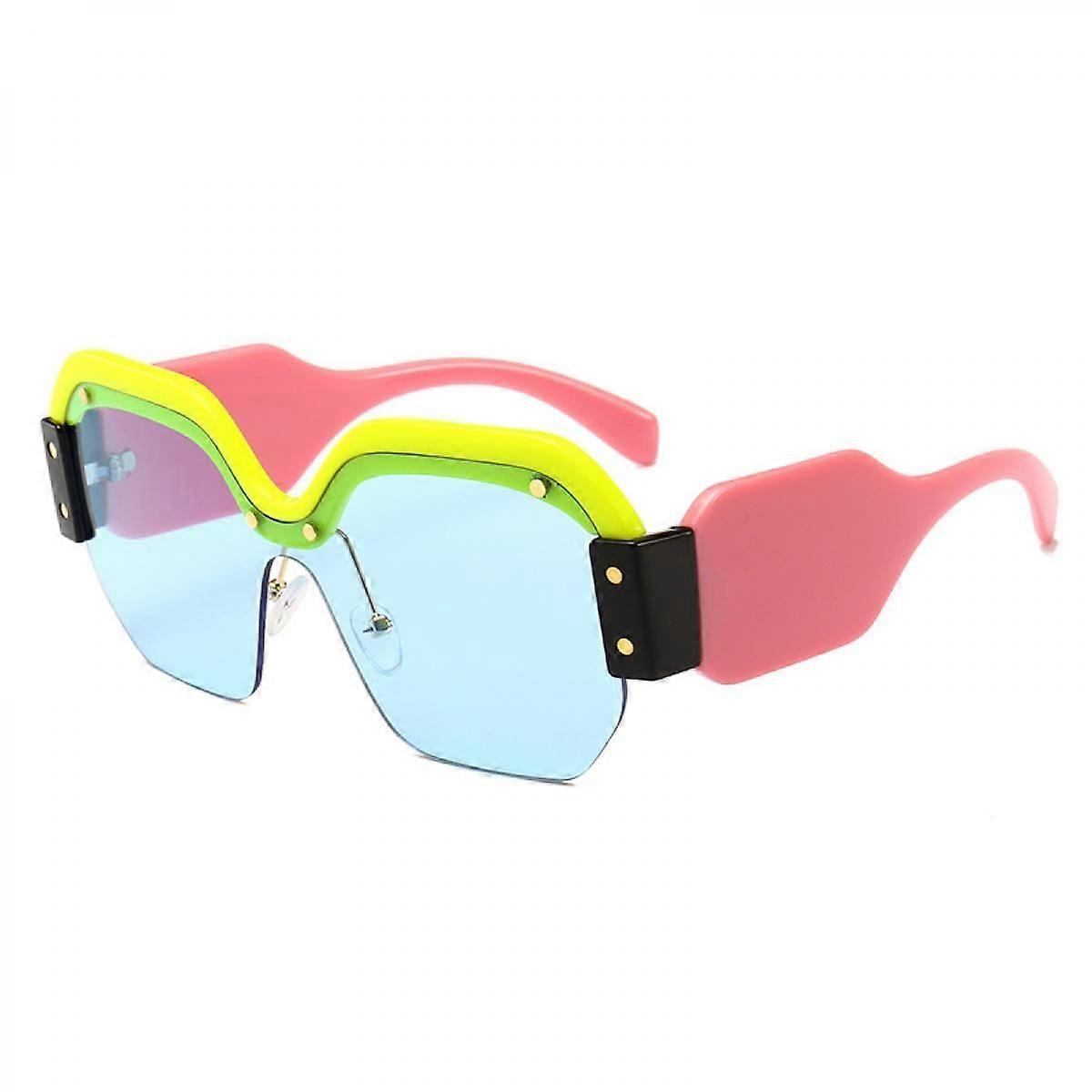 Women Sunglasses Oversized Square Thick Frame