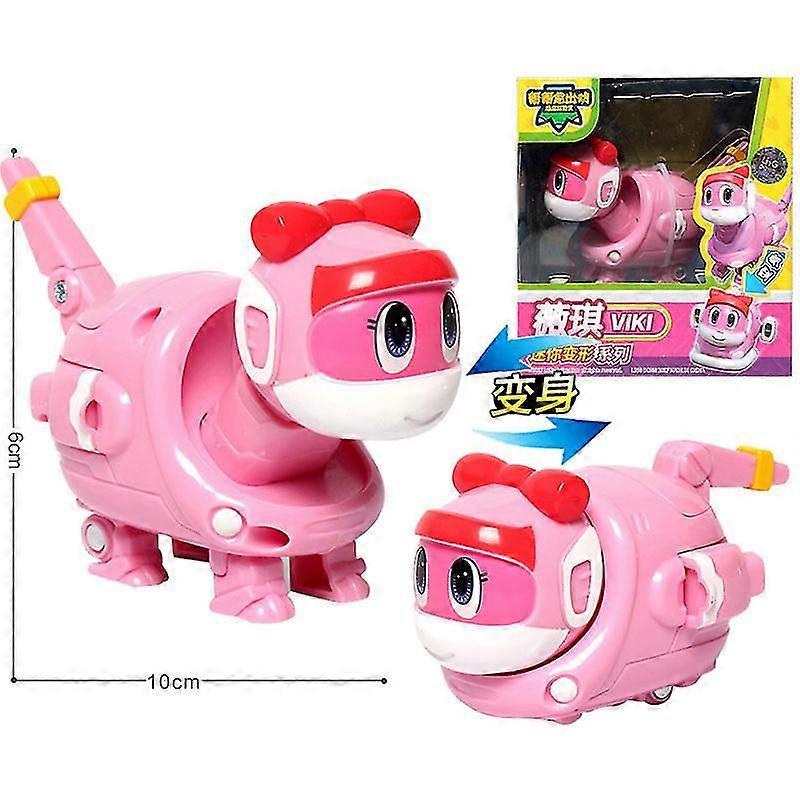 Newest Abs Min Deformation Gogo Dino Action Figures Rex