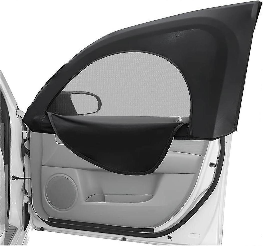 2 Pieces Baby Car Sun Shade, for Privacy and Sun Protection, Block UV Rays, for Children and Pets Window Sun Shade for All Cars (Front Window)