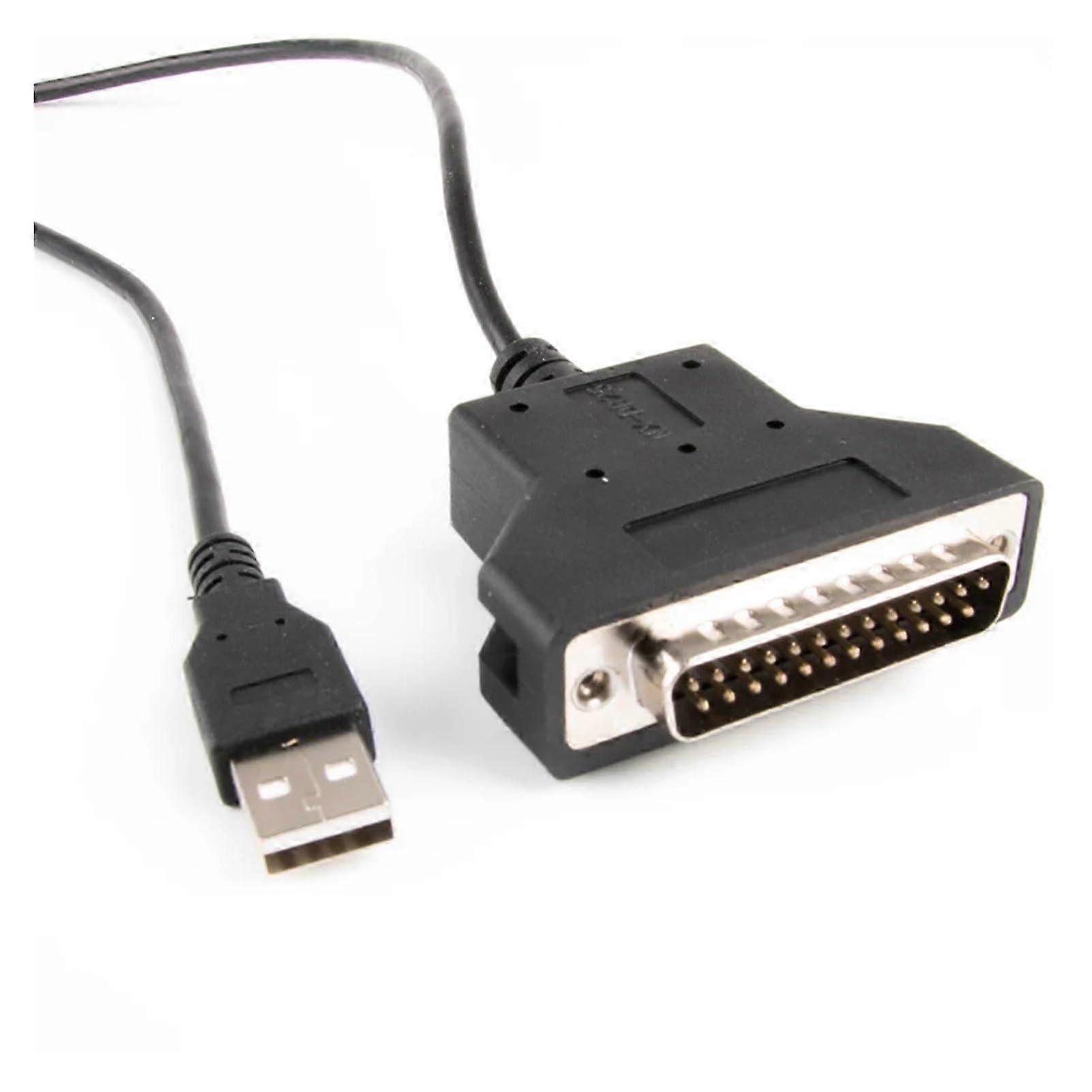 USB to DB25 Male RS232 Converter Serial CP2102 Chip Programming Cable for TM-T88 III Receipt Printer(0.29m)
