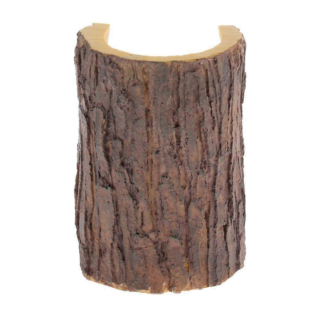 Aquarium Fish Tank Resin Hiding Cave Turtle Climbing Dispenser