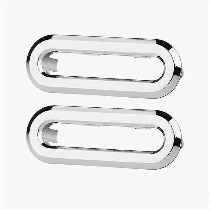 2pcs Bathroom Sink Hole Cover Basin Trim Cap Cover Plastic Electroplated Overflow Ring Bathtub Accessory 22-24mm bouchon lavaboCraft Pipe Cleaners