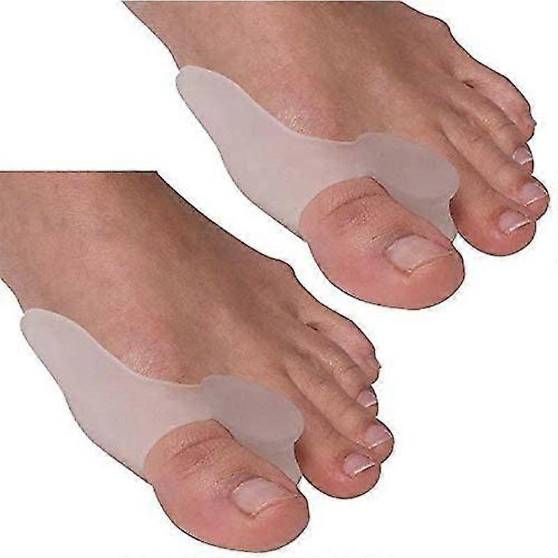 Lebanghui 3 Pairs X Gel Bunion Corrector Toe Protectors Straightener Separators Toe Spreader (6 Pcs)