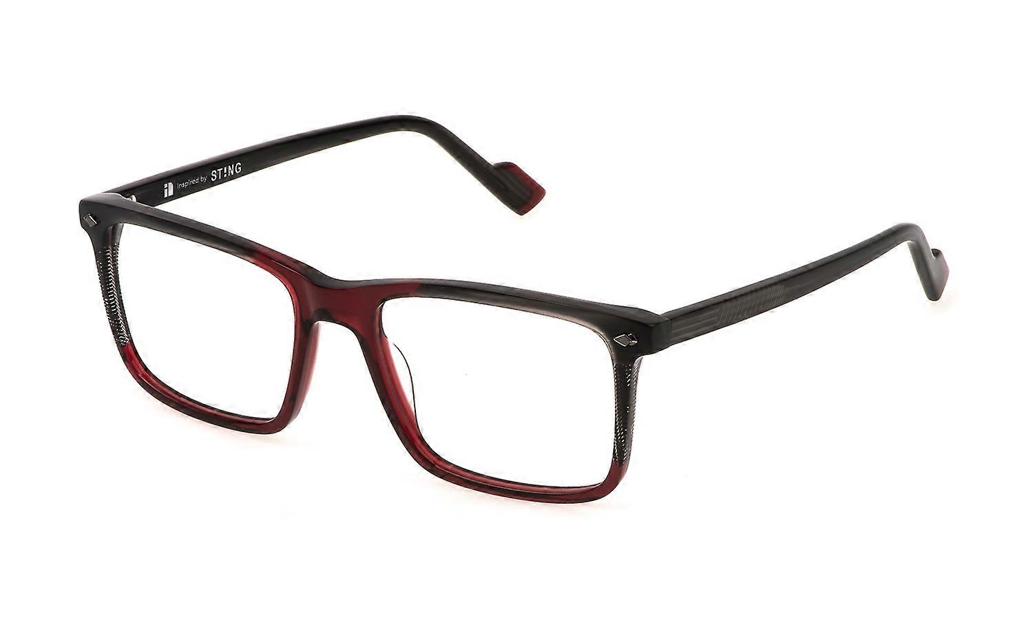 Eyewear Frames Sting VST508 0V64 ROSSO BORDEAUX Transparent LUCIDO 54/18/145 MAN
