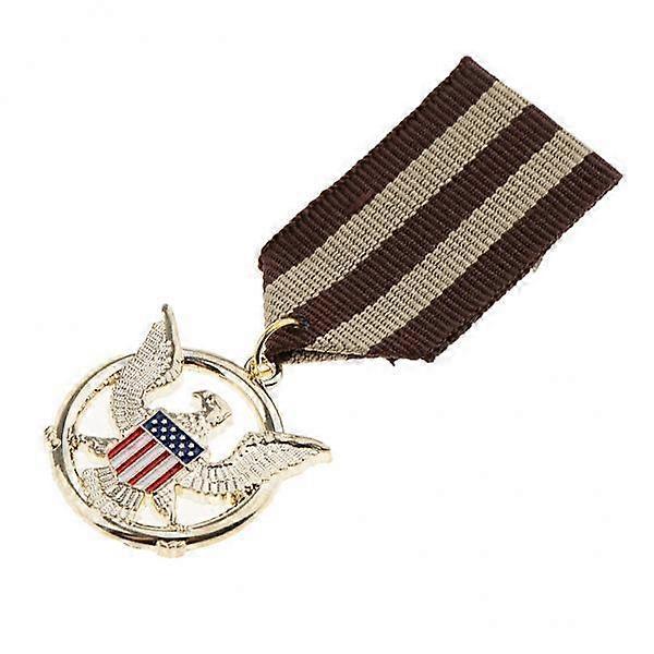 10x retro cowboy Medal Soaring Brooch