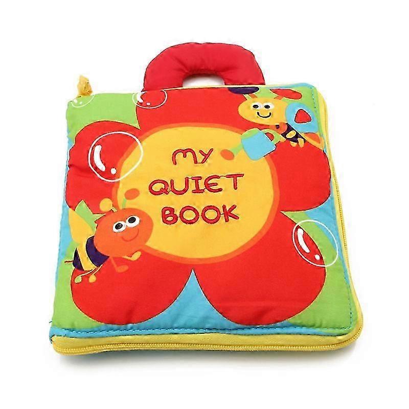 Baby Cloth Book Sensory Toy Activity Center Preschool Teaching Interactive Toy