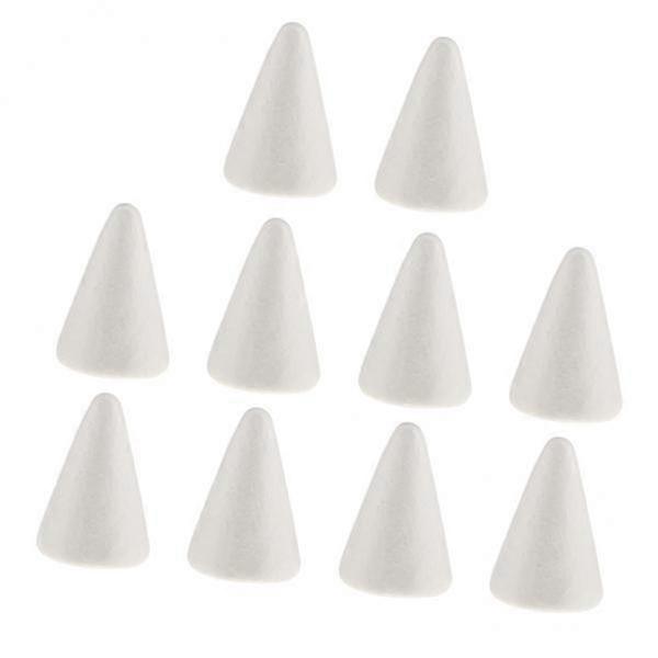 8-10pack 5/10pcs Cone Shape Styrofoam DIY Christmas Tree for Painting Crafts