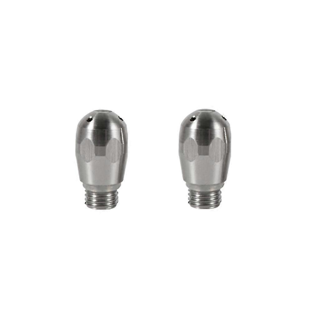 2er Pack Edelstahl 4 Löcher Kaffeemaschine Dampfdüse Universal