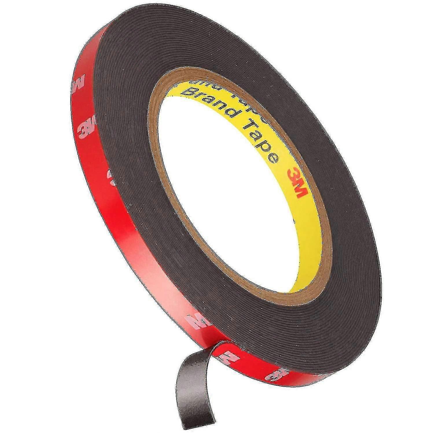 3m Vhb Ekstra Güçlü Çift Taraflı Yapışkan Bant 3m X 10mm Siyah Su Geçirmez Yüksek Sıcaklık Dayanımı İç ve Dış Mekan İçin, 1 adet-hy
