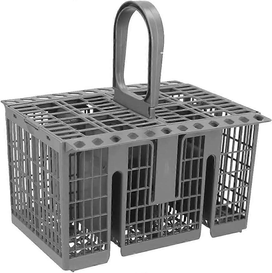 Dishwasher Cutlery Basket Compatible with Hotpoint, Indesit, Whirlpool, Grey