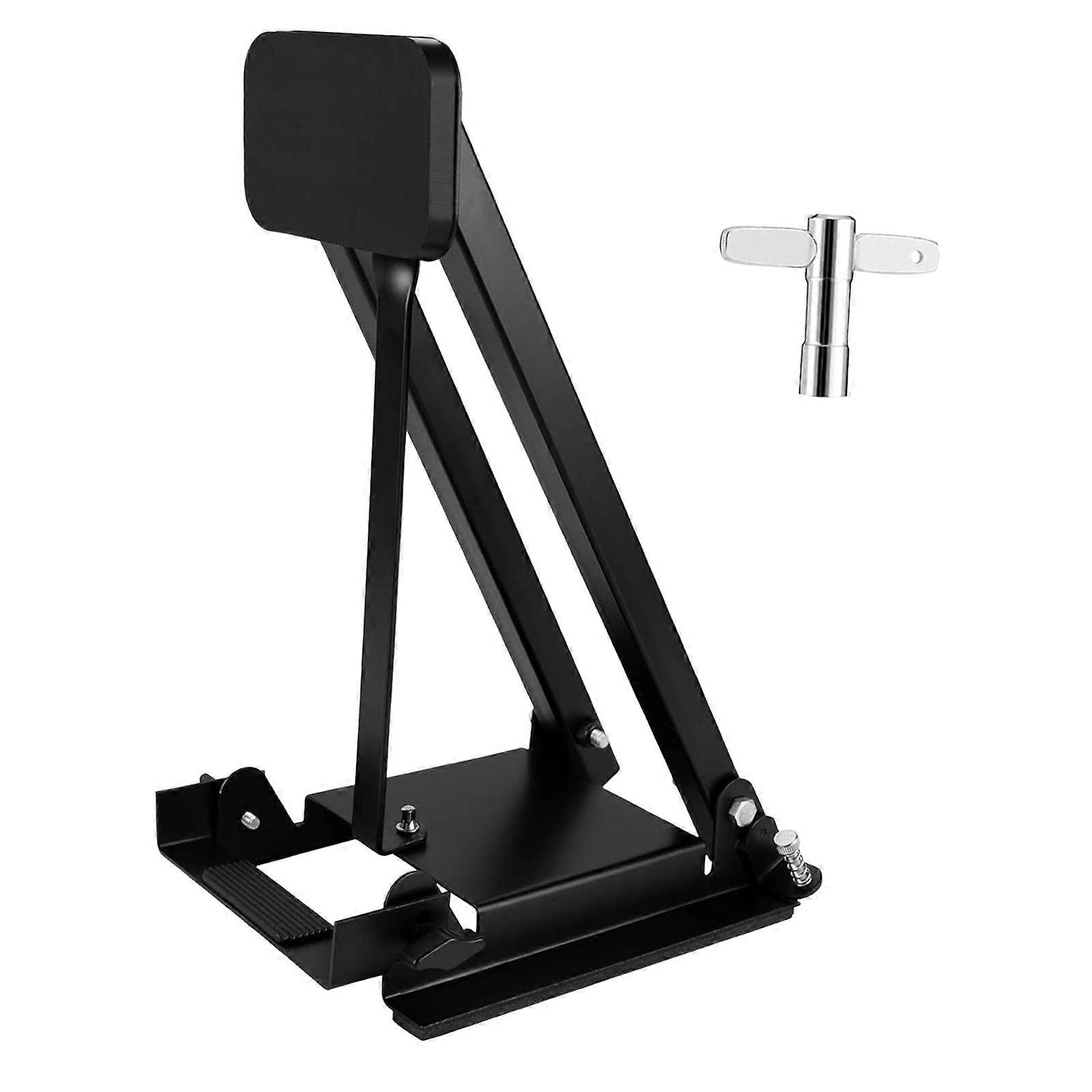 Kick Drum Practicing Pad Folding Compact Size Resuable Drum Pedal Connection
