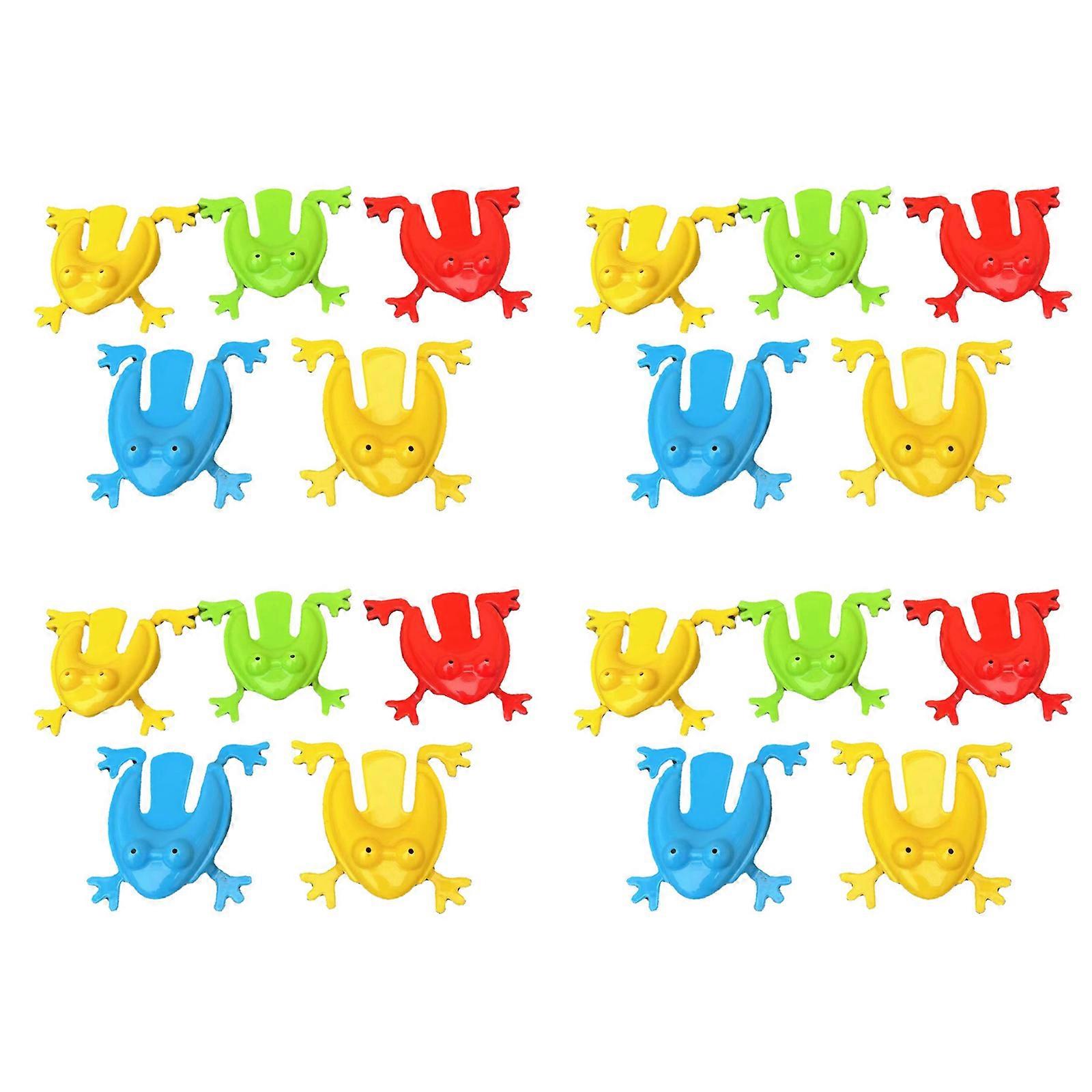Kids Funny Jumping Leaping Frog Interactive Colorful Educational Toy Launching Toy Funny Colorful Frog Shape Toy