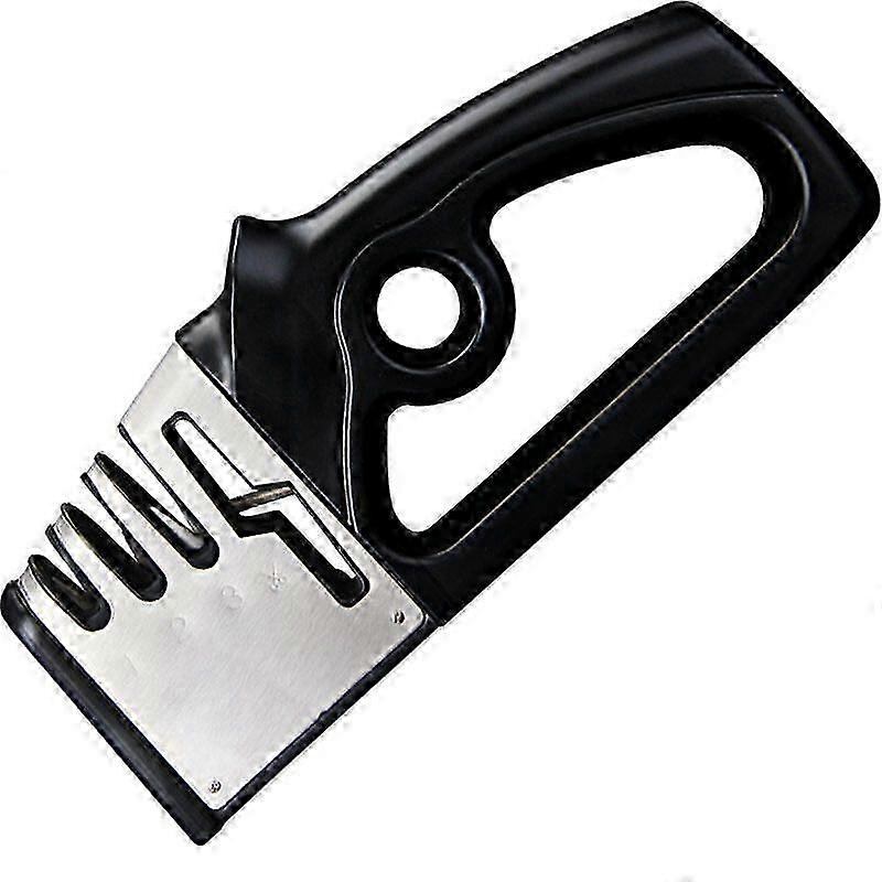 4-in-1 Knife Sharpener Whetstone Kitchen Tool for Knives & Scissors