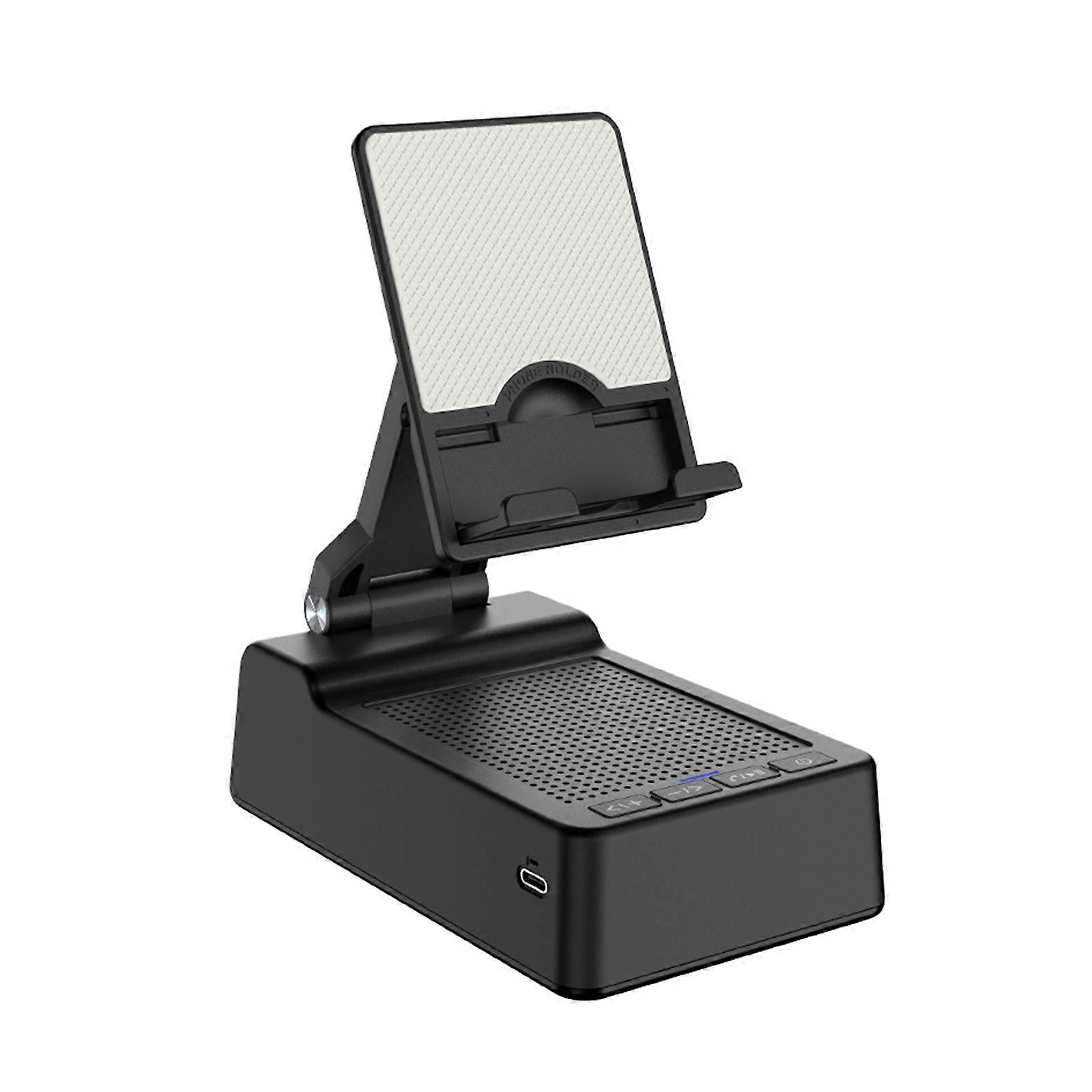 Adjustable 360 Rotating Speaker Phone Stand with  Surround Sound Desk Accessory Portable Tablet Mobile Phones Stand