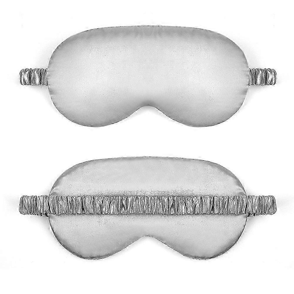 Adjustable Silk Sleep Eye Mask for Night Use