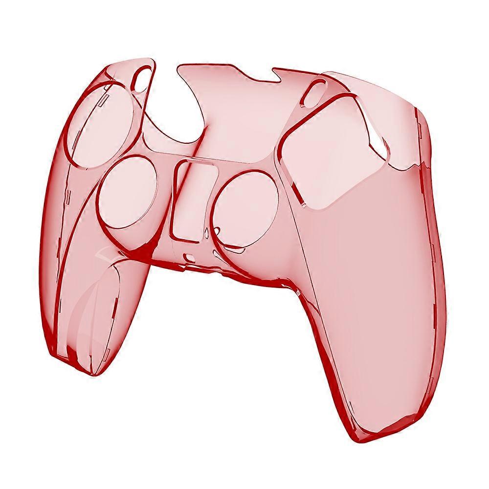 KJH PS5-002 Game Controller Crystal Shell Wireless Controller Protective Shell Cover PC Transparent Protective Hard Shell For PS5(Crystal Case)