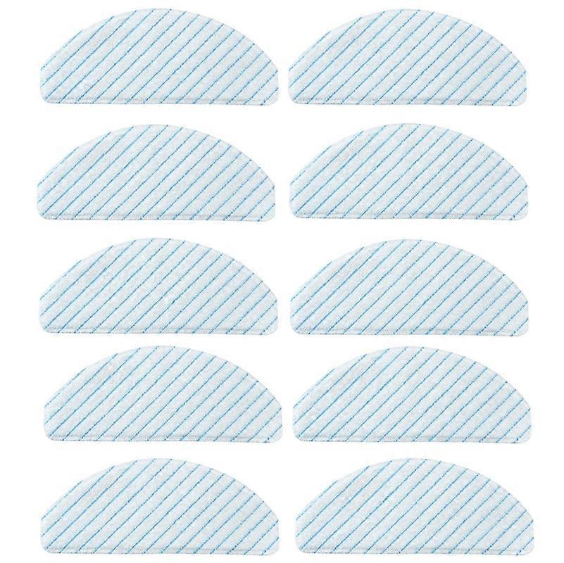 10 PCS Rag Mop Cloths For Ecovacs Deebot T8 Series