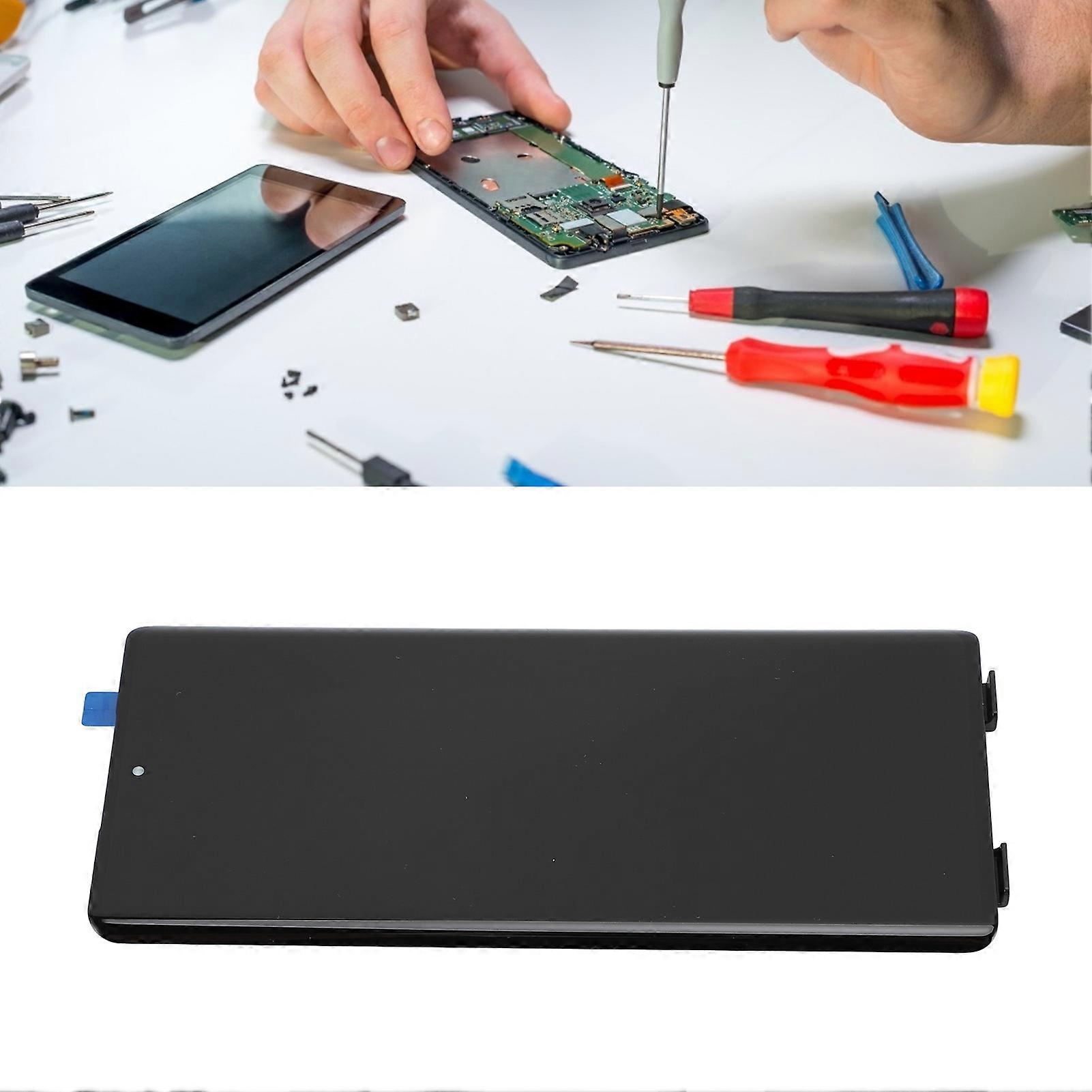 Mobile Phone Screen Replacement Fast Response Vivid Color Touch Screen Display Digitizer Assembly with Repair Tools for X30 Pro Edge 30 Ultra 