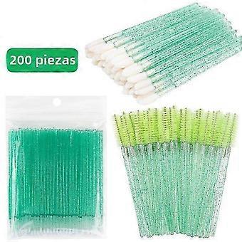 Special Brush For Eyelash Extensions 200pcs Cotton And Nylon Lip Line Brush For Eyelash Extensions Tools 2025
