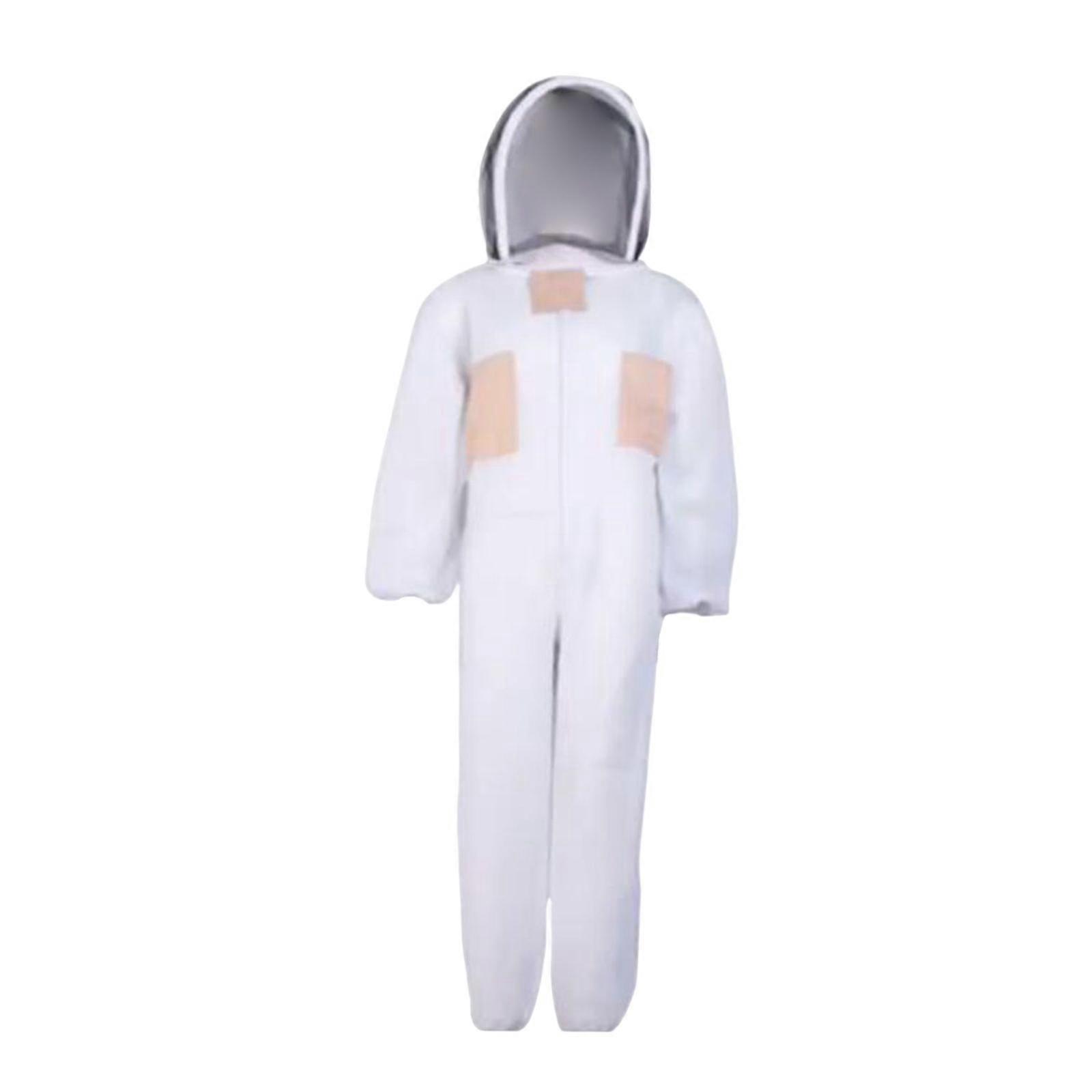 Comfortable Professional Beekeeper Suit with Hat Veil for Beginner Men
