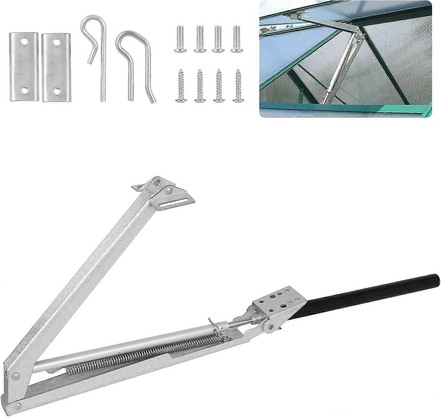 Bilisder Greenhouse Window Opener Automatic Solar Powered Temperature Controlled Vent Opener Up to 7kg Load