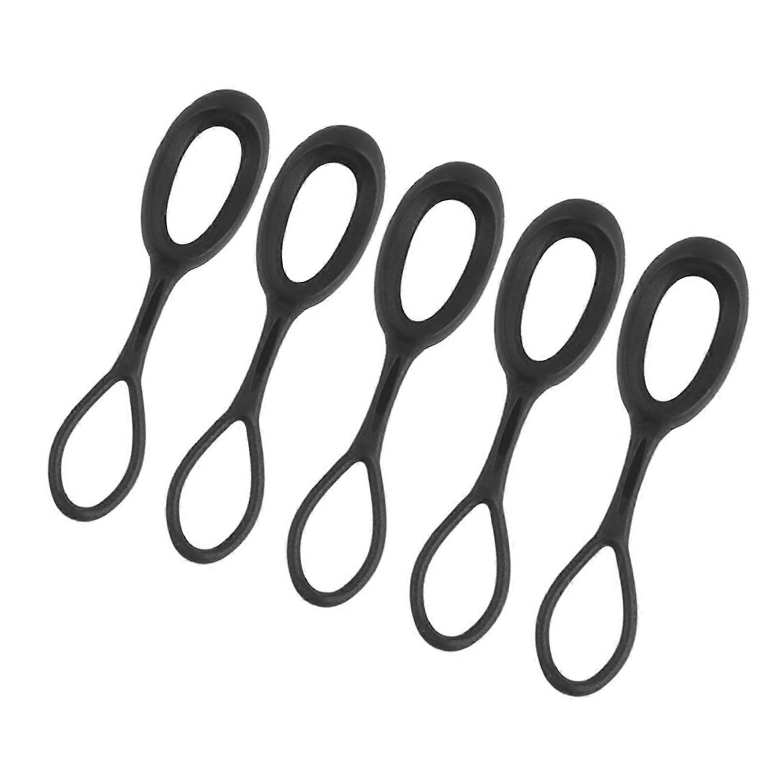 Zipper Pull Tabs Replacement 5 Pack Cord Pull Tabs For Luggage Backpacks Jackets Handbags Universal Compatibility