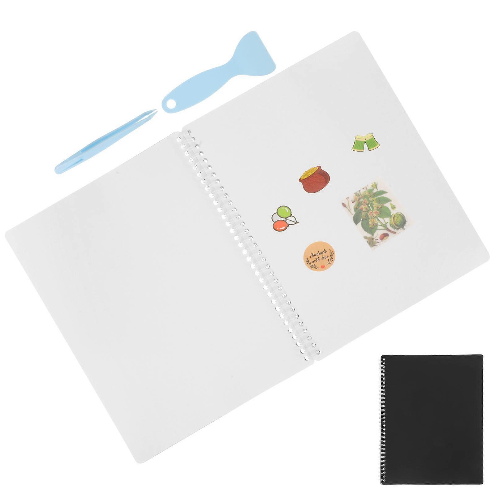 Reusable Sticker Book with Organizer for Adults – Large Storage Notebook with Ample Pages and Tools for Easy Categorizing and Display