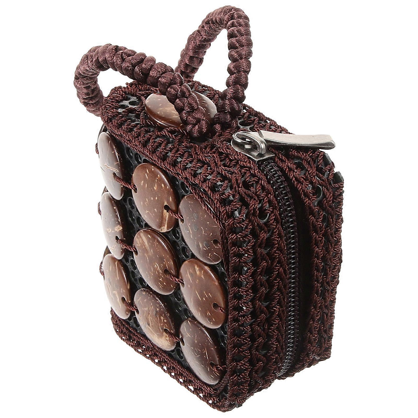 Pouch Wallet Women Accessories Rectangular Shape Travel .00X7.50X3.50CM Prevent Loss 1Pcs