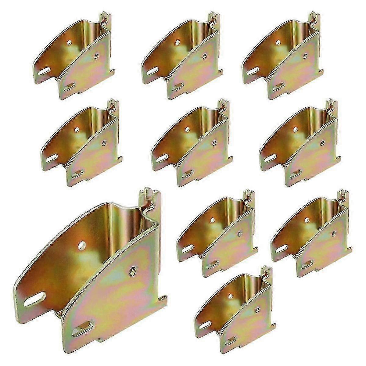 10pcs E-track Wood Beam End Socket Accessories For 2x4 2x6, Add Removable Load Lock Bars To E-track SZRH A-F