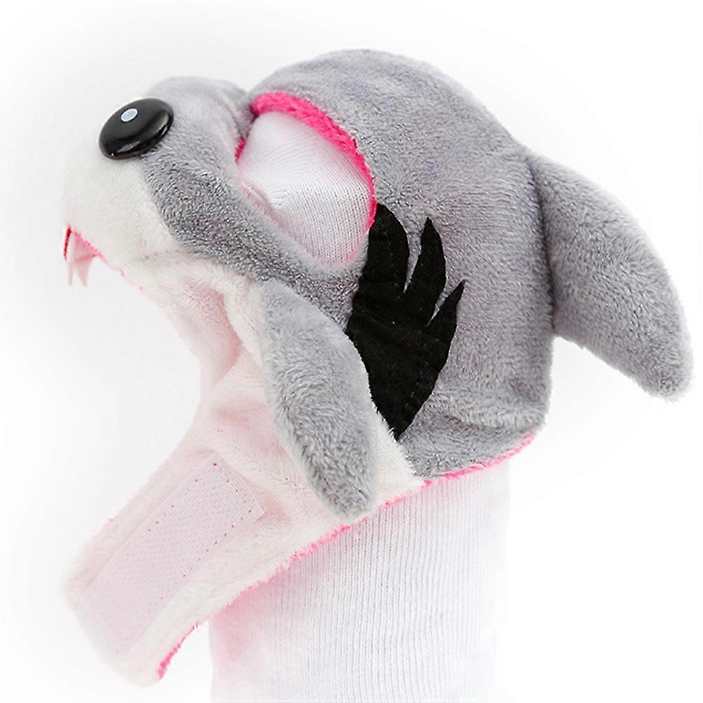 It seems like you're referring to a product listing for a **pet costume hat**, possibly a **cat or shark themed headdress** designed for **dogs or