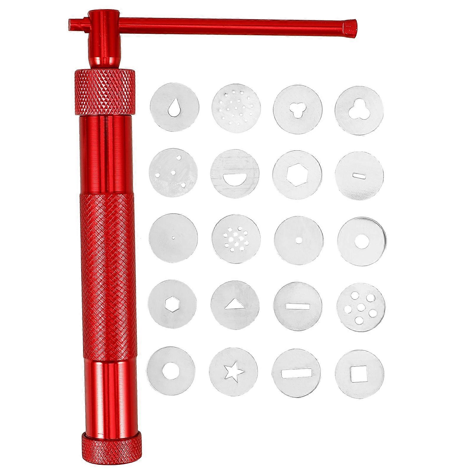 Polymer Clay Tools Set Metal Squeezer For Clay Molding Hobbyists Craft Making 1Set