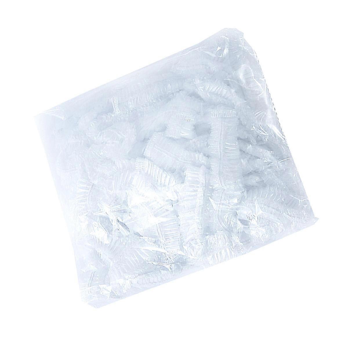 Elastic Container Covers 300Pcs 35X12X0.2cm Transparent PE Material