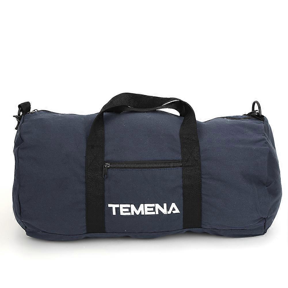 KS3 Canvas Durable Navy Portable Travelling Bag Fitness Unisex Single Shoulder Sports Pack