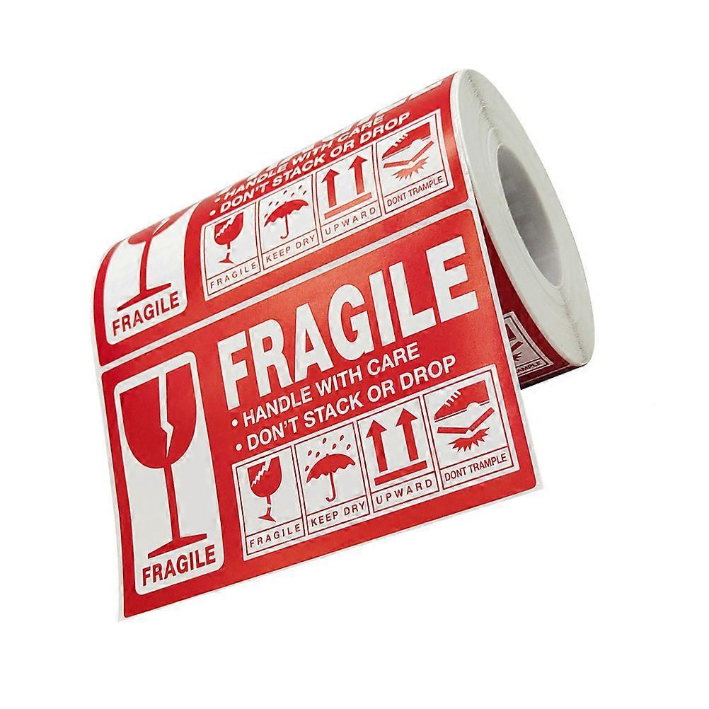 Fragile Adhesive Sticker for Warning with Premium Materials and Self Adhesive Design Roll