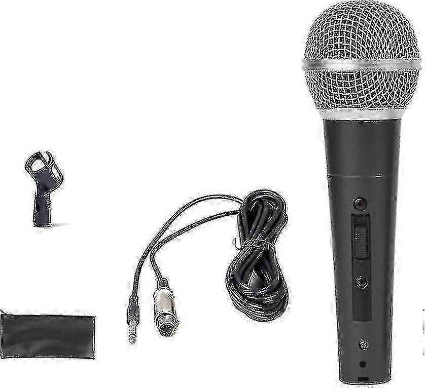Shure SM58 Dynamic Vocal Microphone with On/Off Switch - Professional Studio Quality