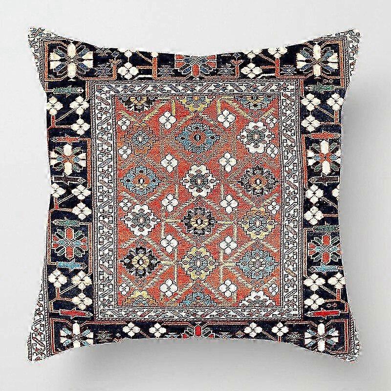 Polyester Printed Cushion Cover Pillowcase for Home Decor in Turkish Middle Eastern Style Suitable for Various Brands