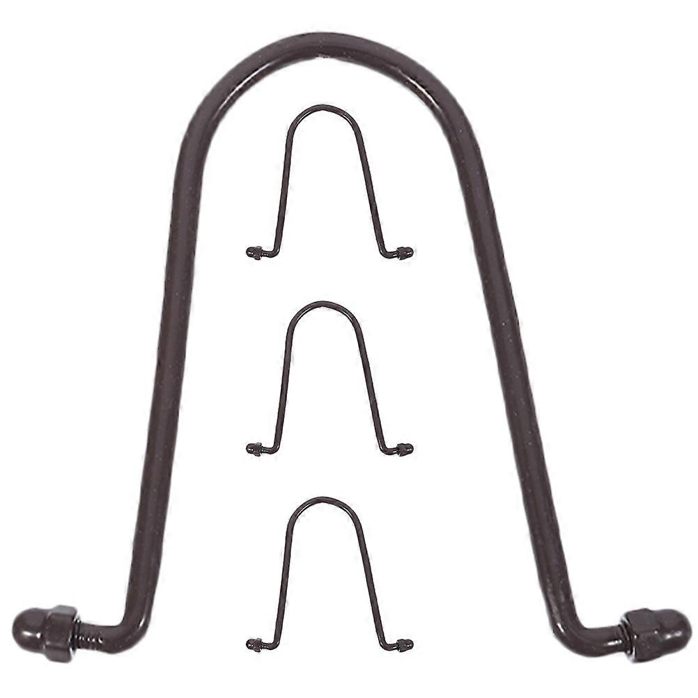 レインチェーントールフックアイアンレインチェーンハンガーフック型屋外デコレーション4個