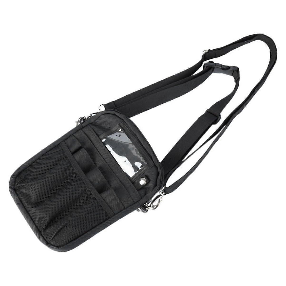 Medical Waist Pack with Multiple Compartments Shoulder Bag with Mesh Pockets for Assistants and Organisers