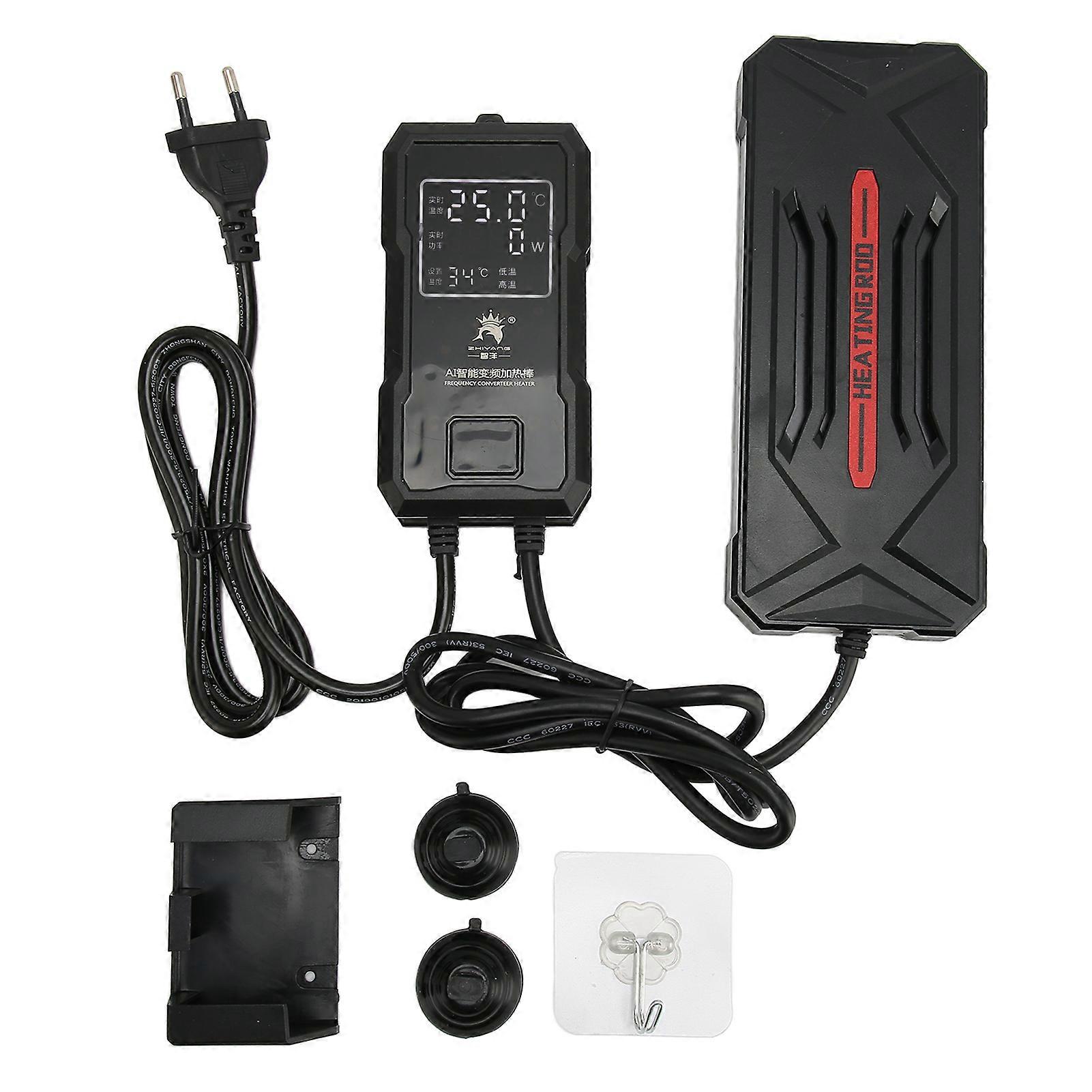 Riscaldatore per acquario Riscaldatore sommergibile automatico a temperatura costante con controller LED digitale Spina UE 220V 1200W