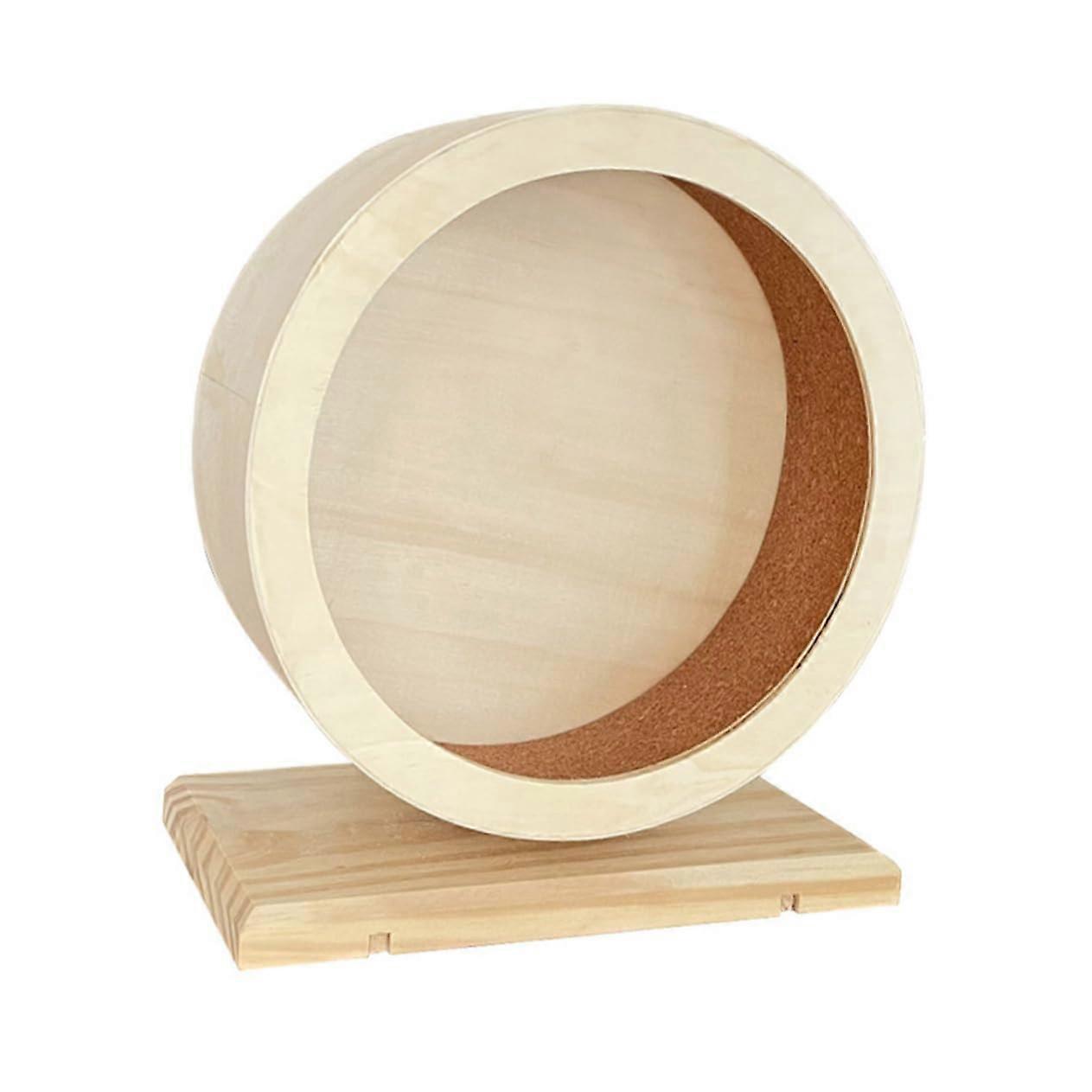 Hamster Wheel Quiet 25cm With Stable Design From Transparent Material For Hamster And Mice Ideal For Exercise