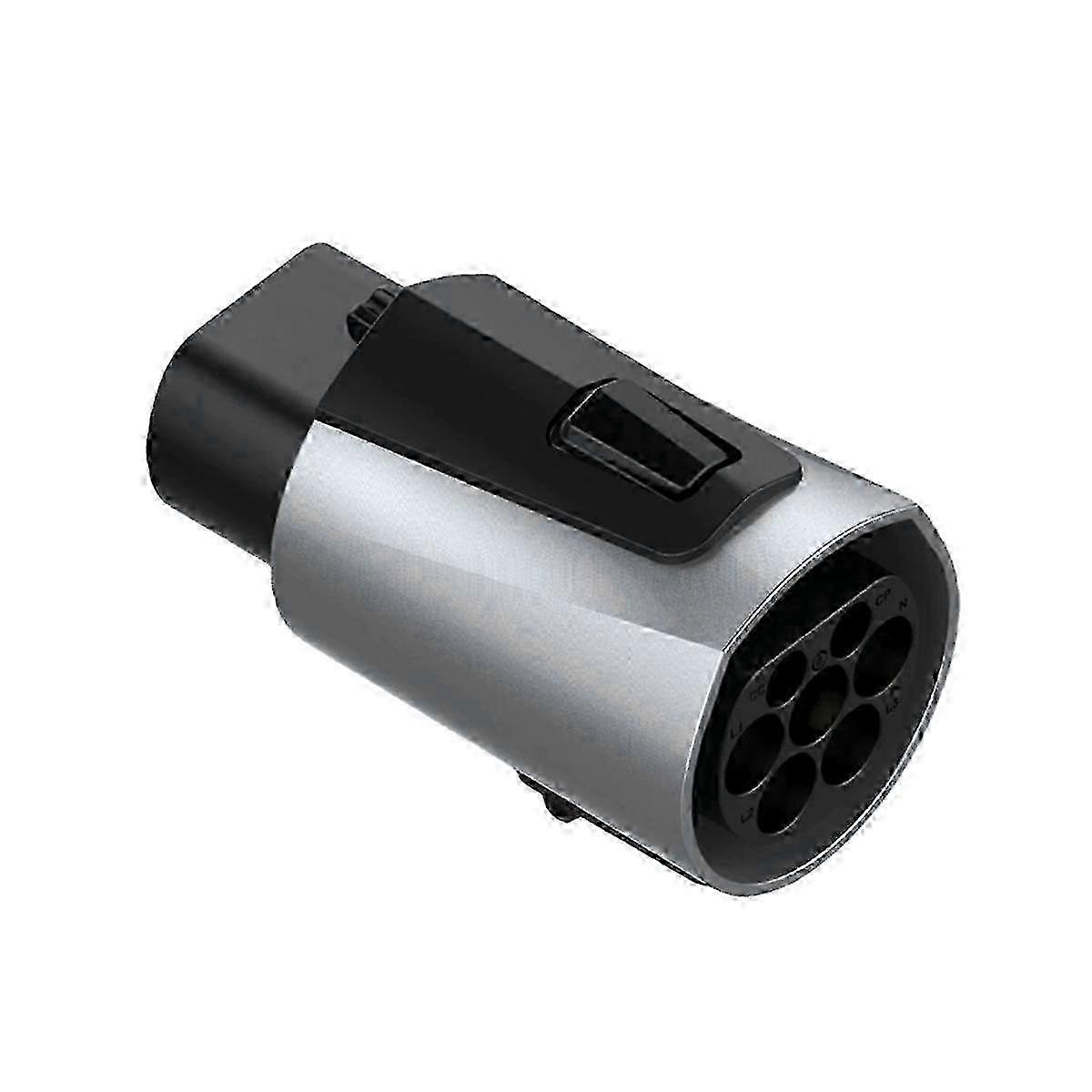 Type 2 to GBT EV Adapter Charging Converter 250V 32A 3Phase 22KW Type2 GB/T Charger Converter Adaptor