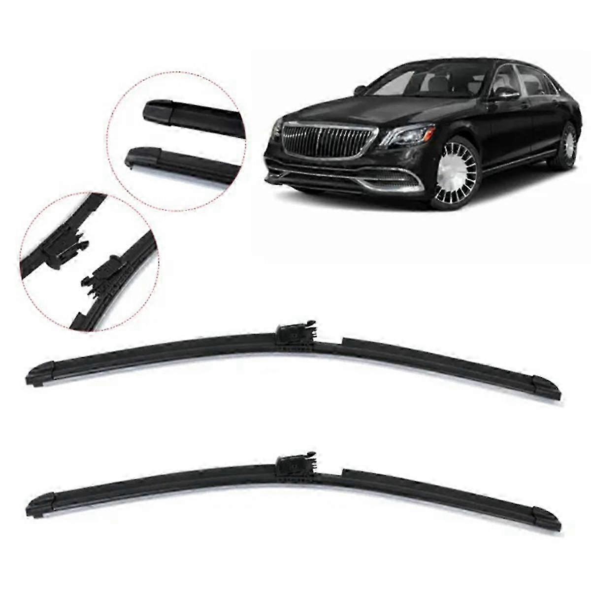 1Pair High Quality Windshield Wiper Blades for Compatible with Certain Models 15-20 A2228201145 2228201145