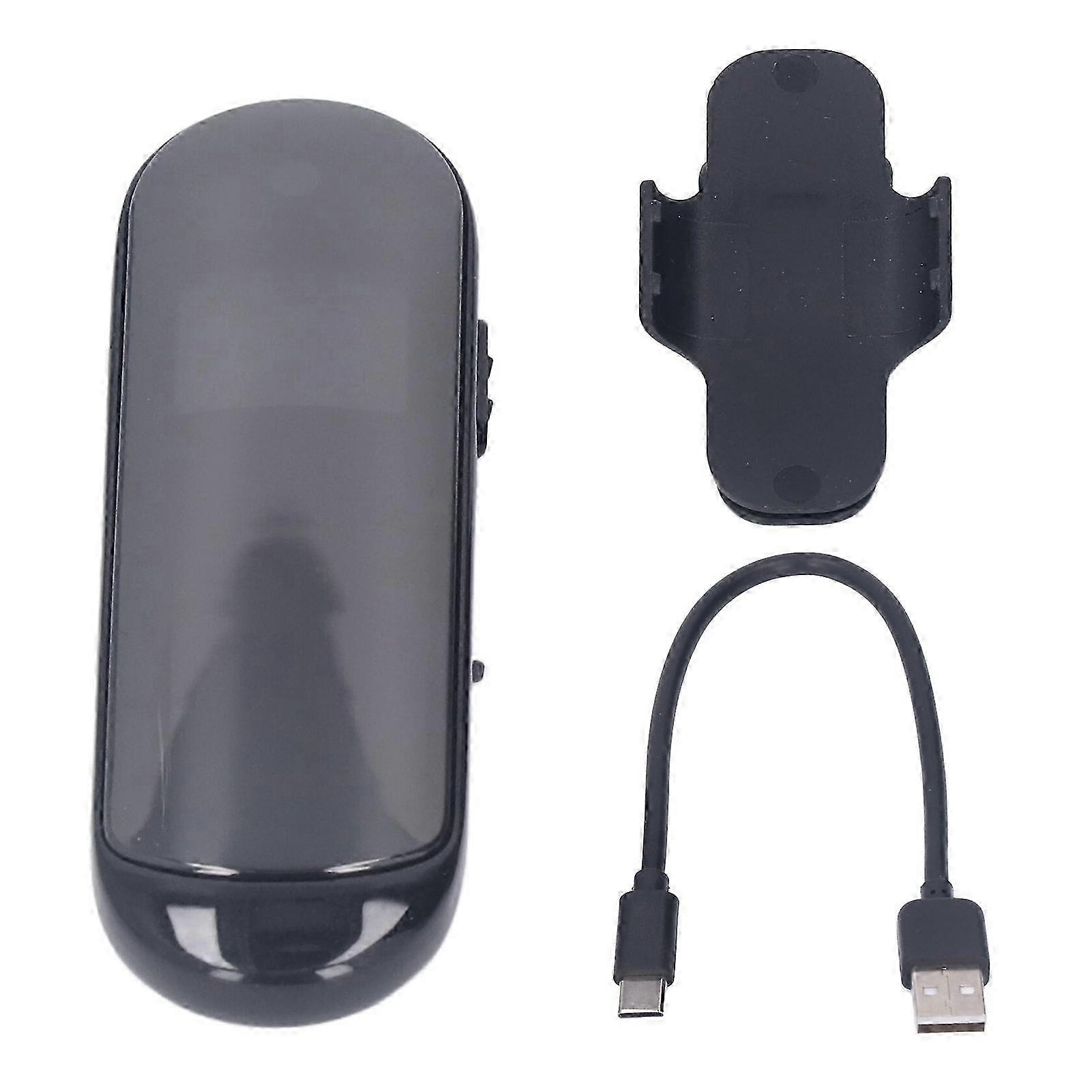 Portable Clip Mini Wearable Camera with Automatic Noise Reduction and Power Saving Video Recording