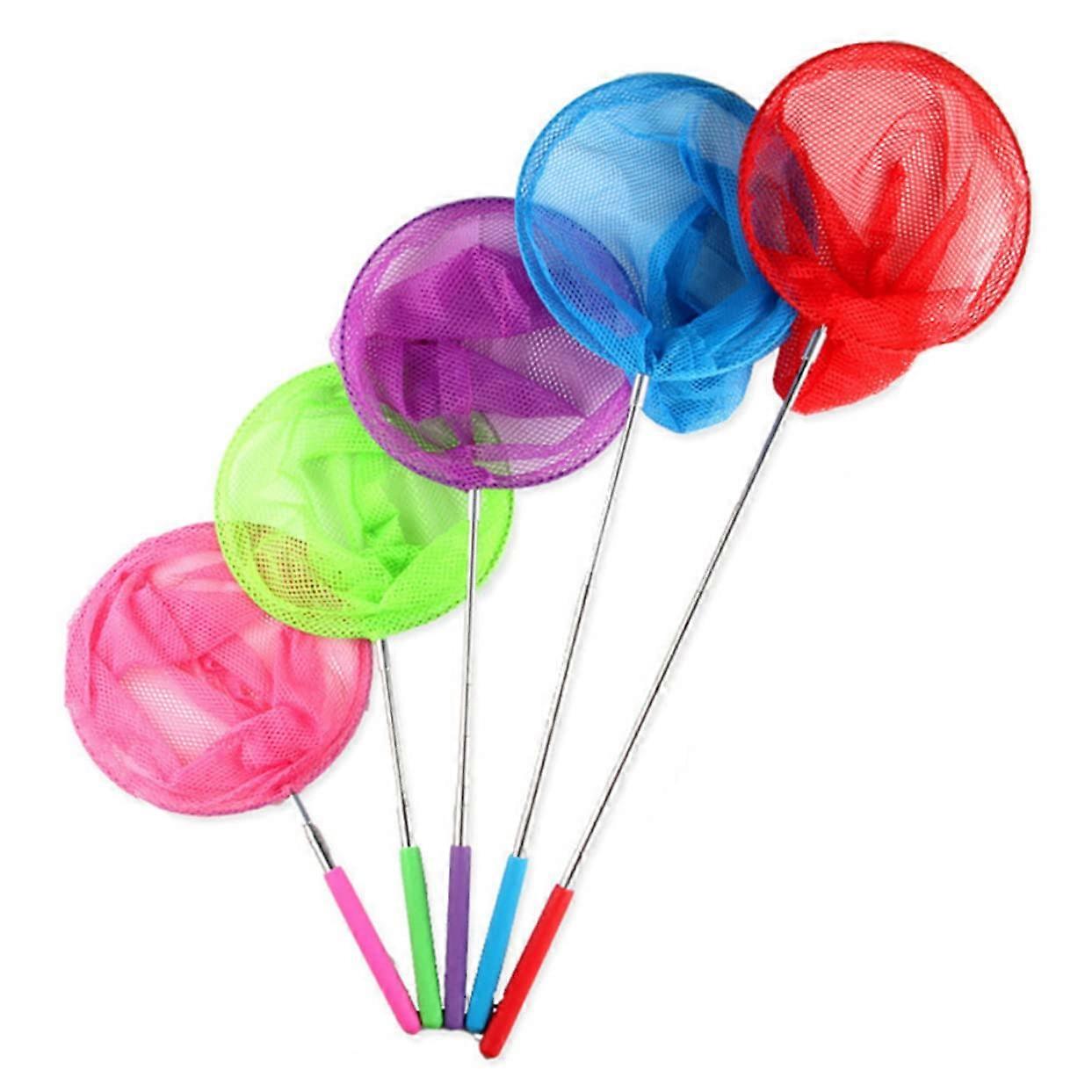 Telescopic Insect Net for Extendable Fishing Net - Outdoor Use, Random Color, Ideal for Nature Explorers, Compact Size