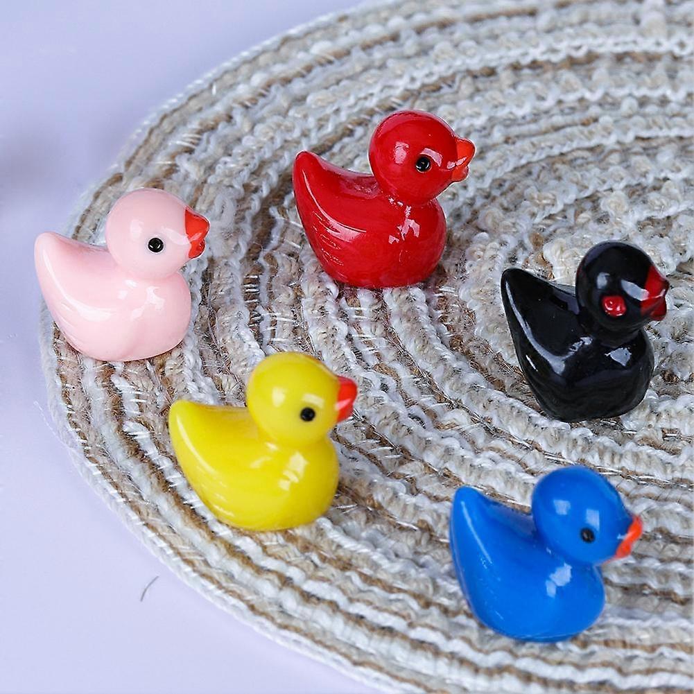 100PC Royal Blue (A)$Duckling Micro Landscape Ornaments
