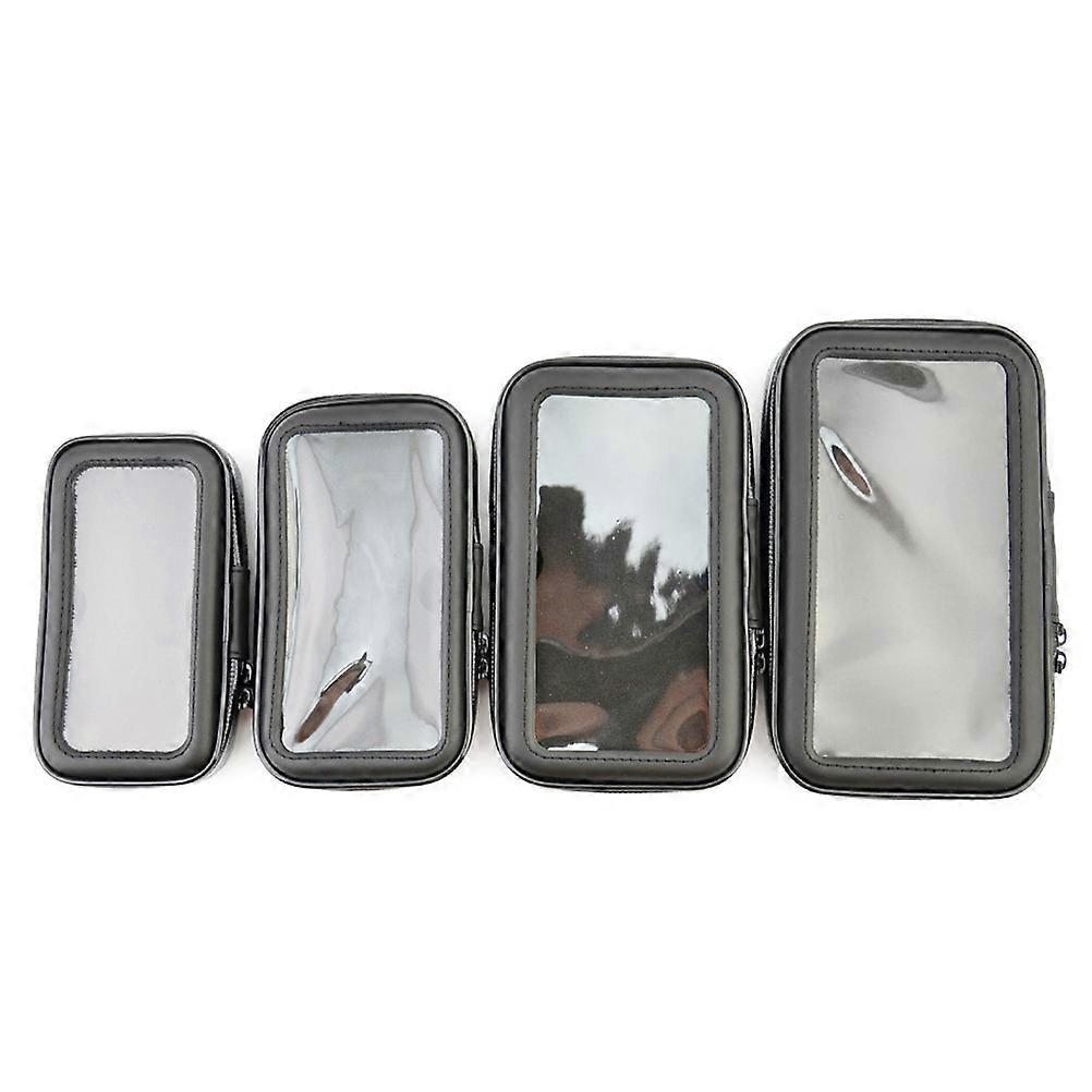 Bike Cellphone Holder Waterproof Touch Accessible Rectangular Shape 1Pcs