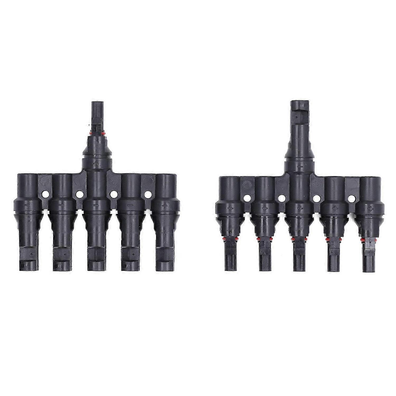 1 Pair Solar Branch Connector Panel Parallel Connection Cable Splitter Coupler DIY Mount Tool T6