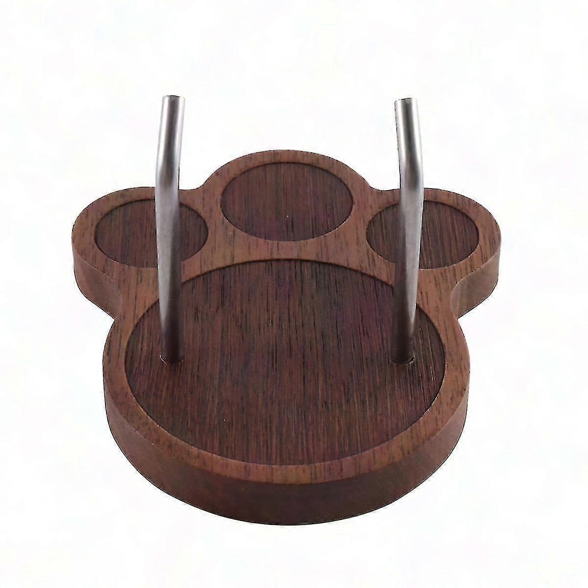 Espresso Portafilter Rack with 2 Steel Hooks