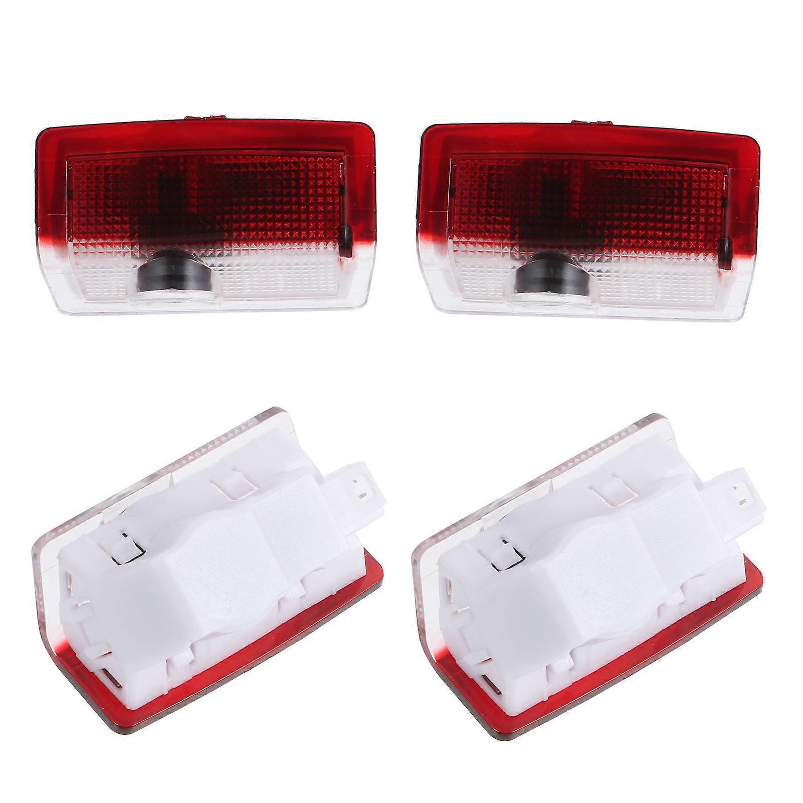 Car Door Light Projector Light Ground Courtesy Light Device Car Modification Enthusiasts 4Pcs